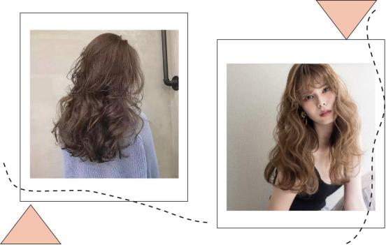 海藻卷发型好打理吗,海藻卷发型中发