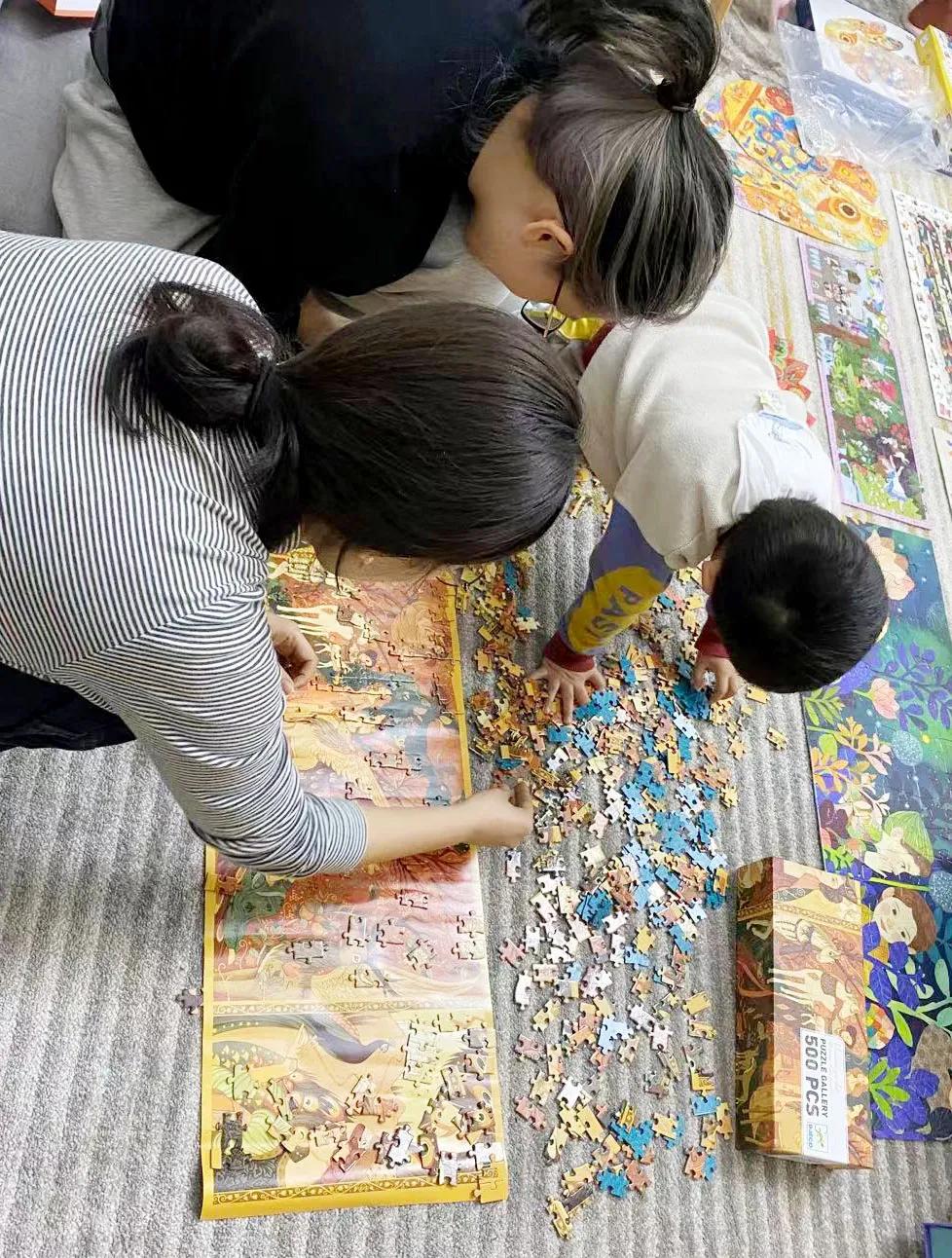 寒假打发时间,6-12岁专注力立体训练玩具拼图