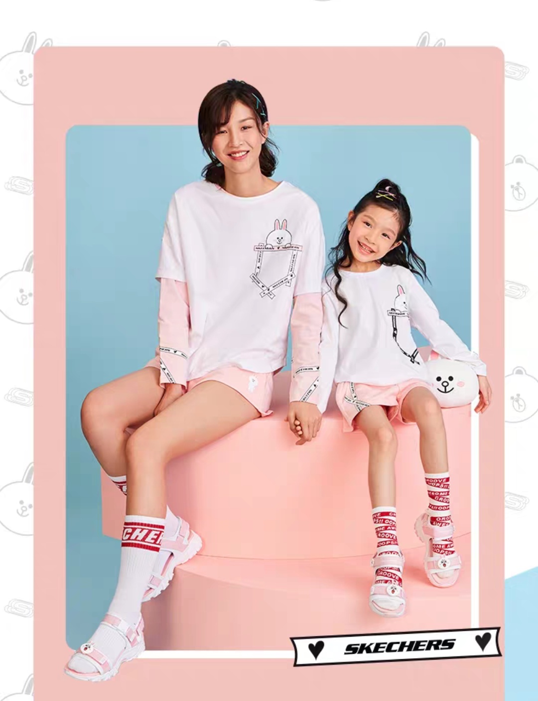 斯凯奇2019新年限定款,斯凯奇linefriends