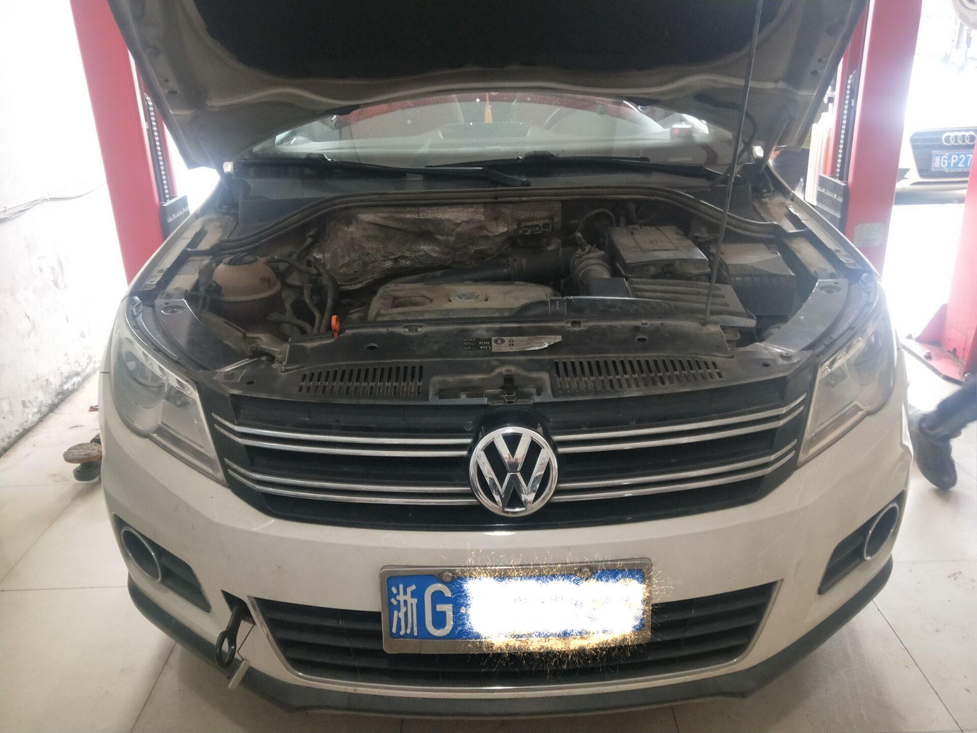 途观ea888正时链条跳齿有啥症状,途观ea888发动机正时老跳齿