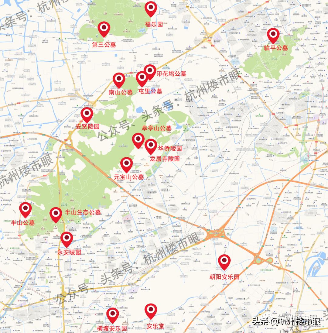 杭州公墓哪里有卖,杭州公墓边房子