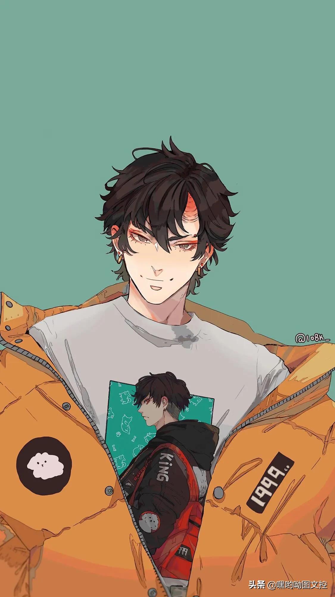 二次元情侣壁纸一男一女动漫,动漫美女壁纸超清全面屏二次元