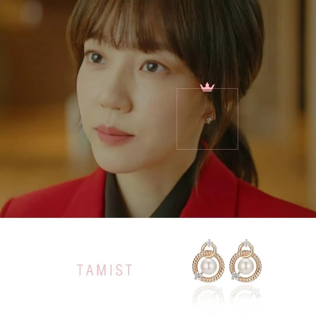 明星同款爱心气质高级轻奢耳饰,明星同款耳饰最好看的