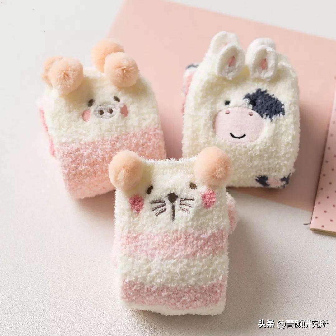 冬日暖脚可爱袜子,冬季可爱袜子