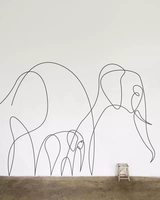 画logo有几种画法,一笔就能画出来logo