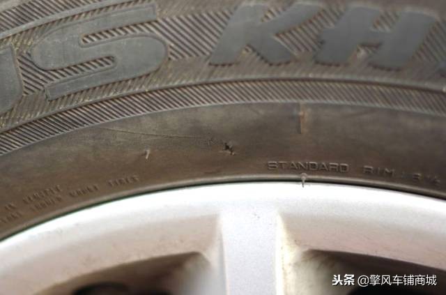 货车轮胎侧面破损如何修复,宝马防爆轮胎侧面破损