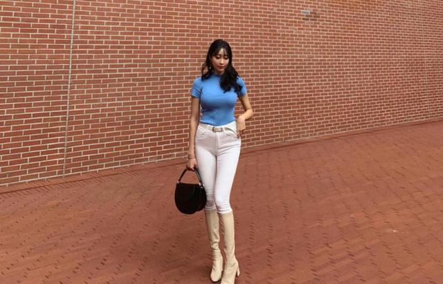 身高176的韩国“甜美系”教练，A4腰大长腿，妥妥的宅男女神