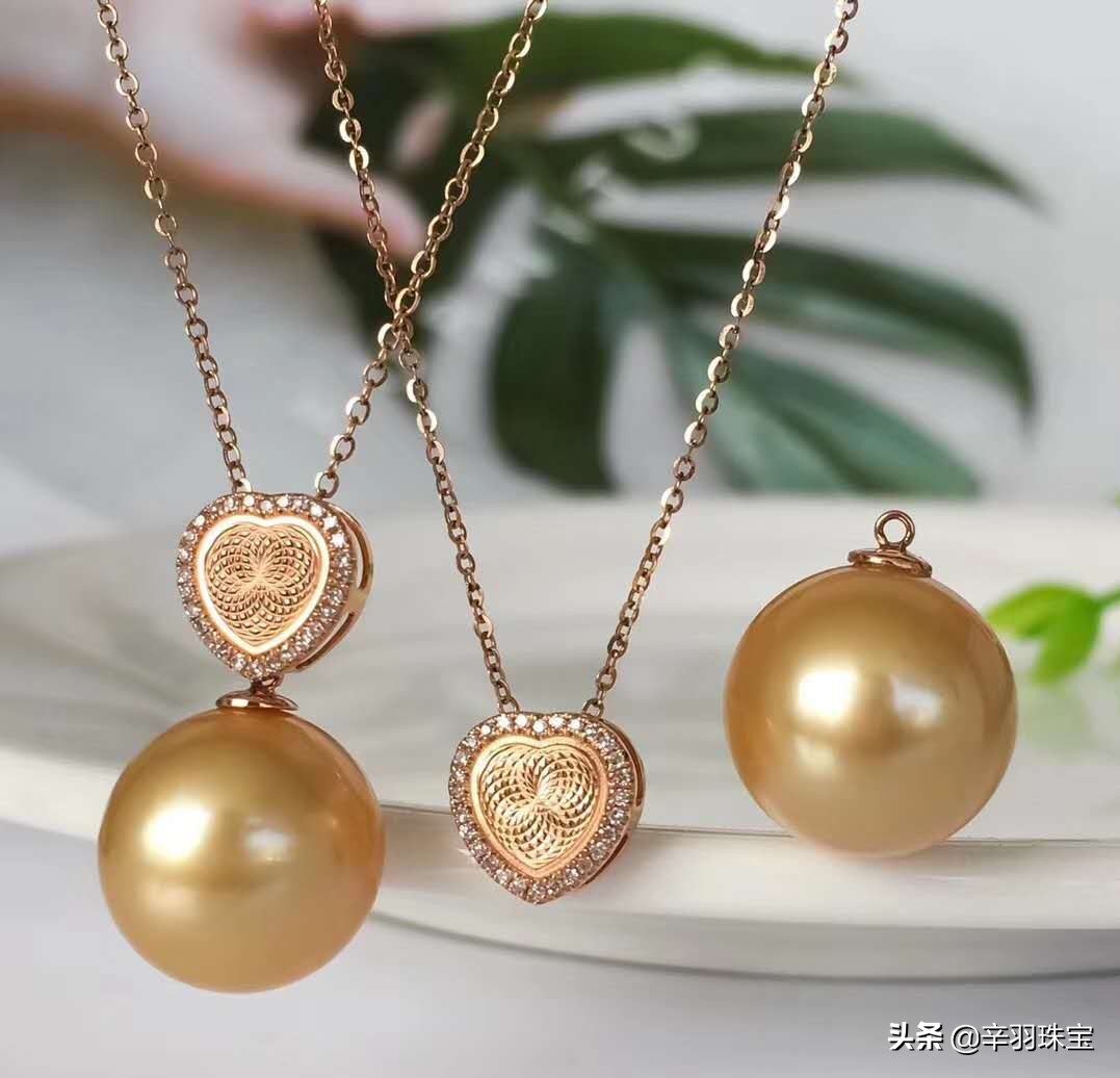 日常戴多少价位的珍珠项链,珍珠项链10-11mm正圆佩戴效果