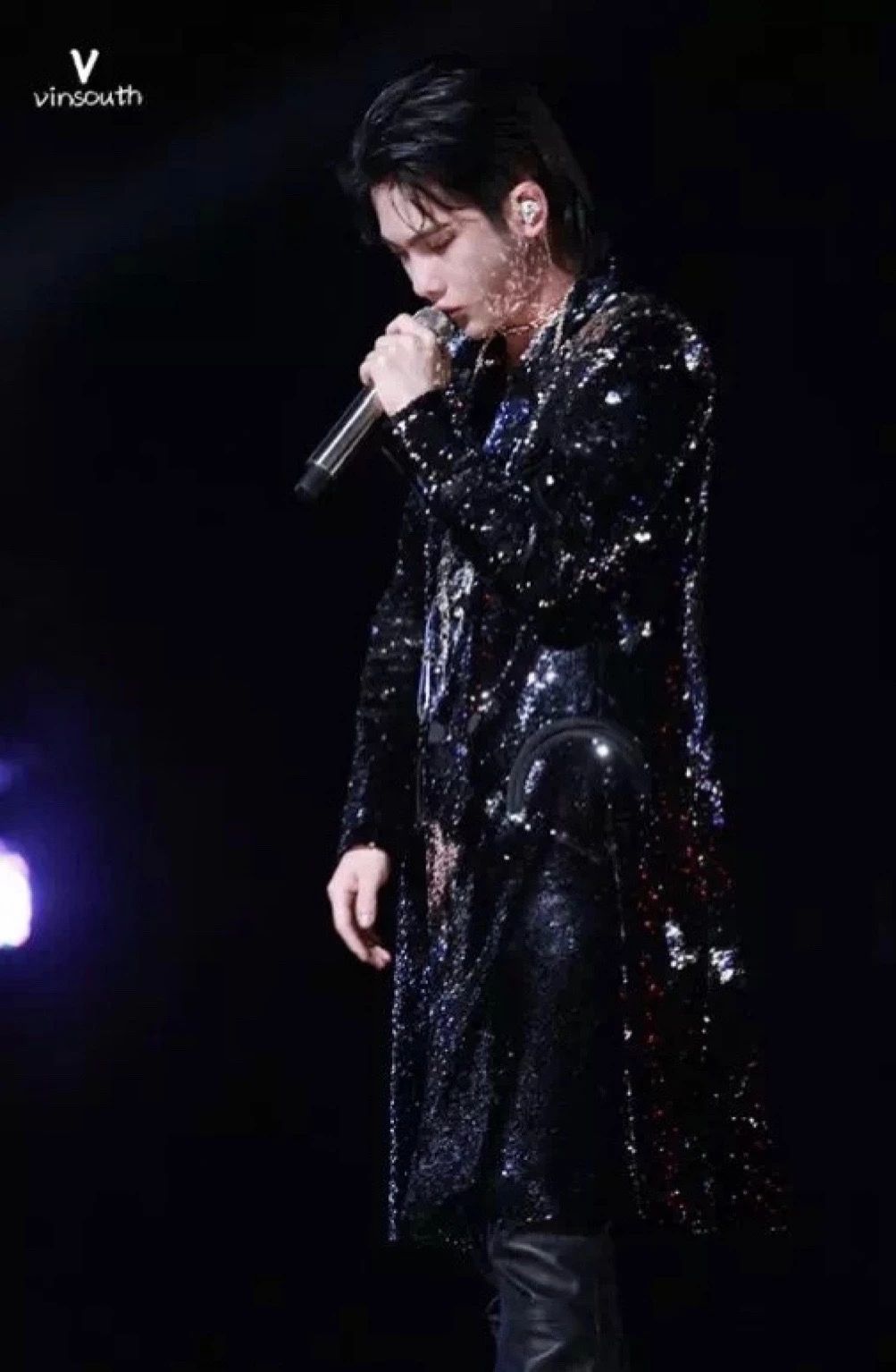 周震南被吓到,看周震南reaction反应