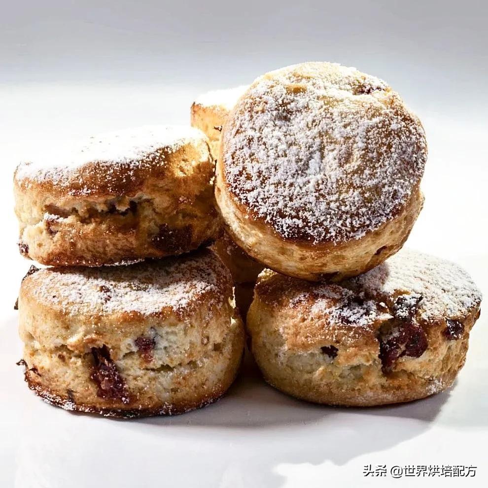早餐的绝对选择酵母版葡萄干司康,早餐的绝佳选择酵母版葡萄干司康