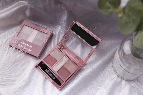 canmake五色眼影盘,canmake四色眼影盘替代五色眼影盘