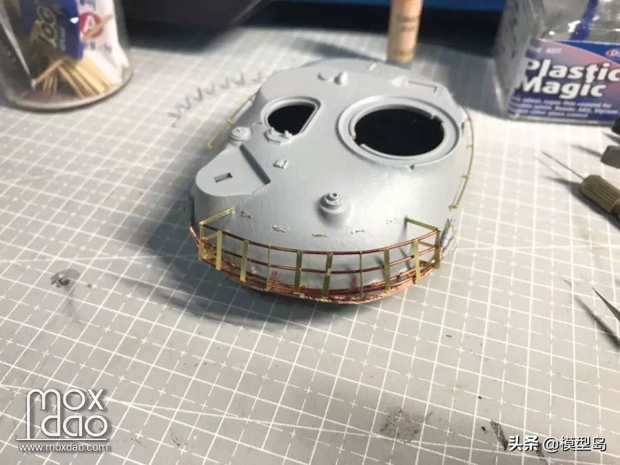 t34-85中型坦克模型,现代1:35主战坦克模型