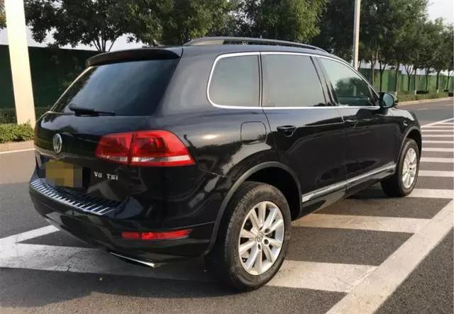 二手2017款大众途锐值不值得买,私人转让18年二手大众途锐