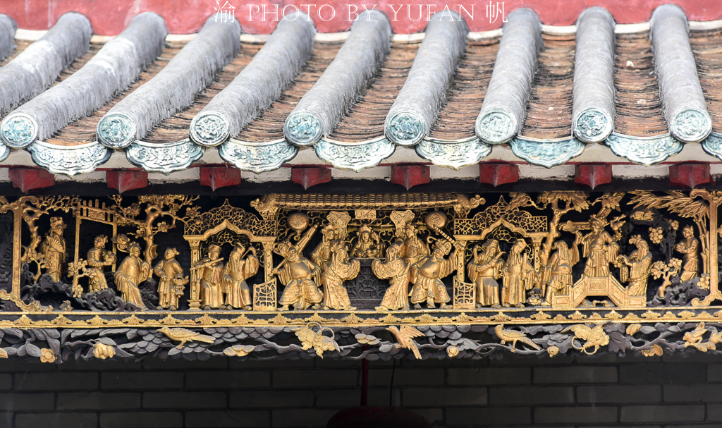 佛山祖庙国家一级文物木雕作品,佛山木雕历史