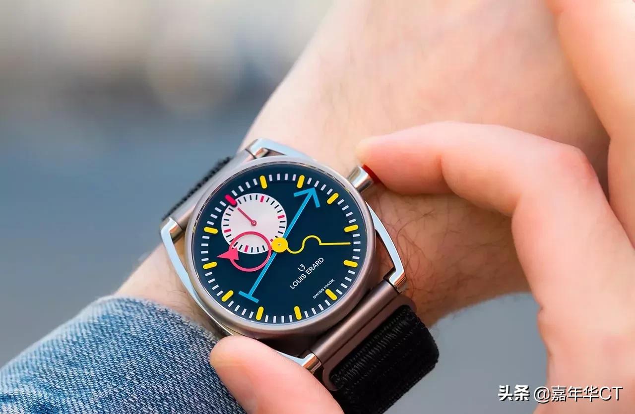 三万元的运动风格手表,德国包豪斯风格的手表