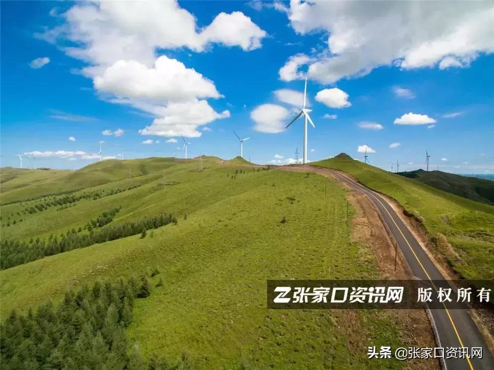 张家口草原天路美景如画,张家口一路风景