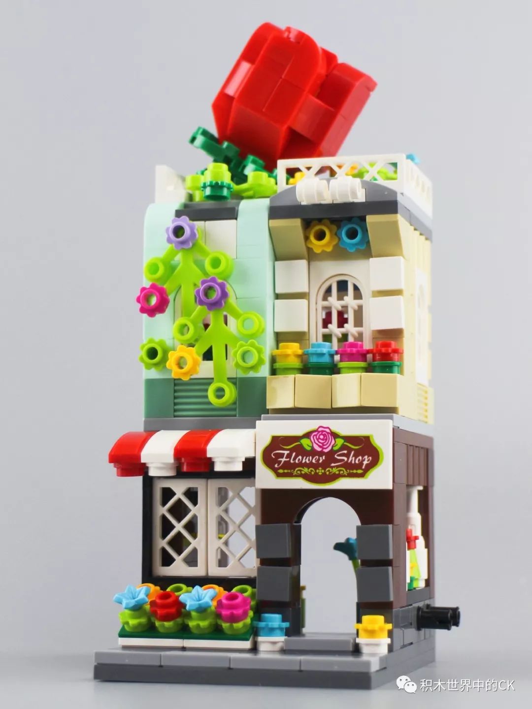 启蒙积木缤纷城市系列七款,启蒙积木街景系列八合一玩具