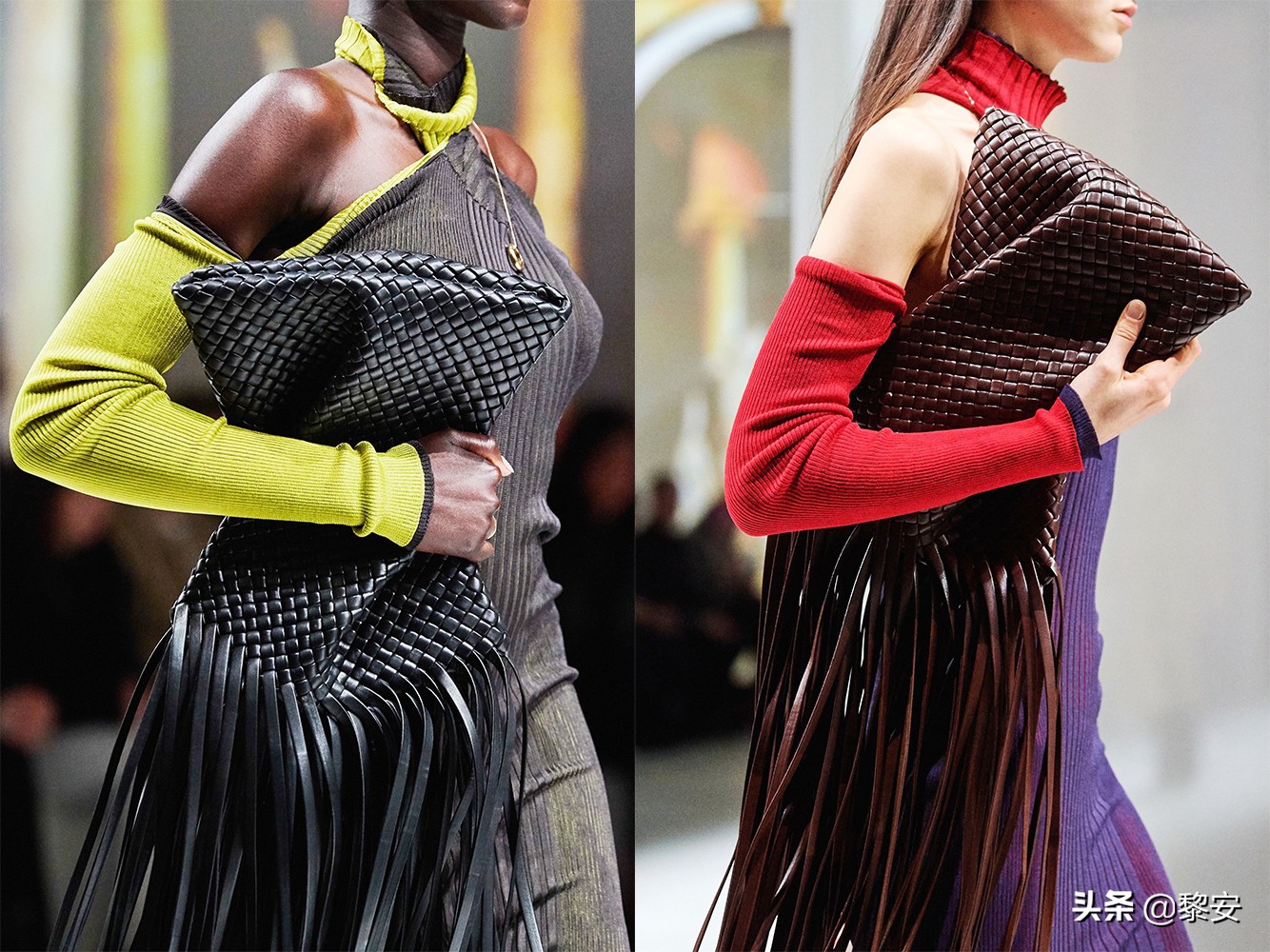 新包结构丨BottegaVeneta2020秋冬秀场，编织×流苏