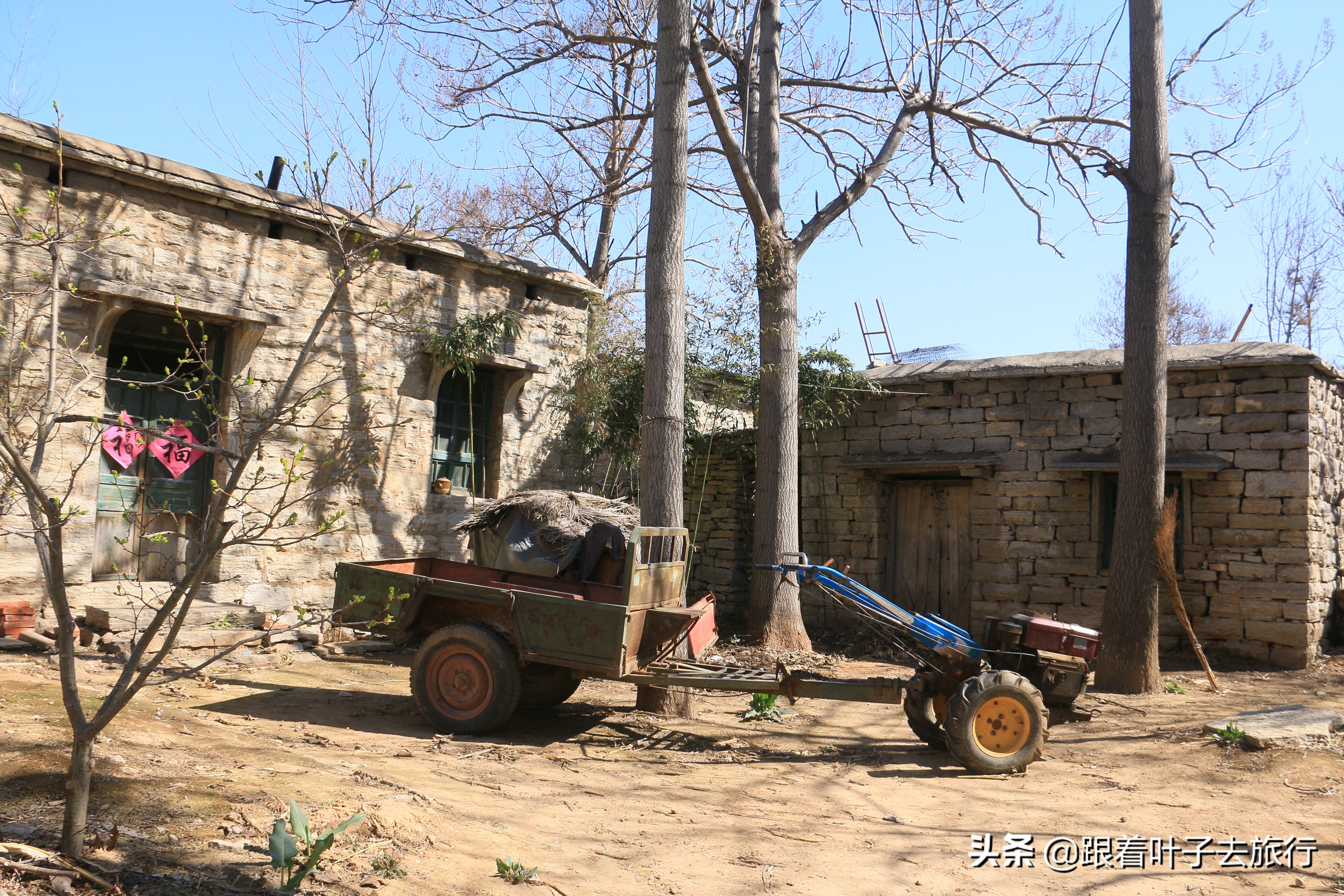 济南大山上发现一个石屋,济南长清梯子山