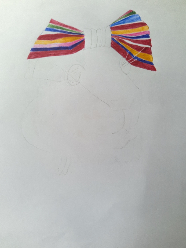 仓鼠食盆简笔画,仓鼠简笔画团子