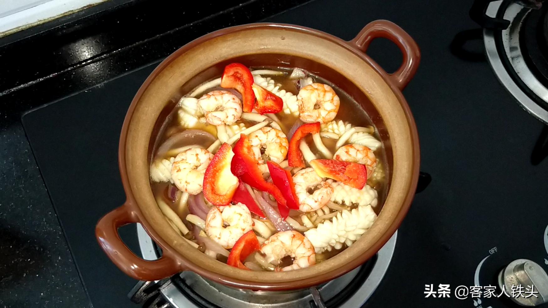 三鲜鱿鱼大虾,冰鲜小鱿鱼的做法大全