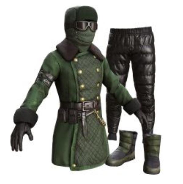 这套免费吉利服不穿实在太可惜了，直接帮你吃鸡