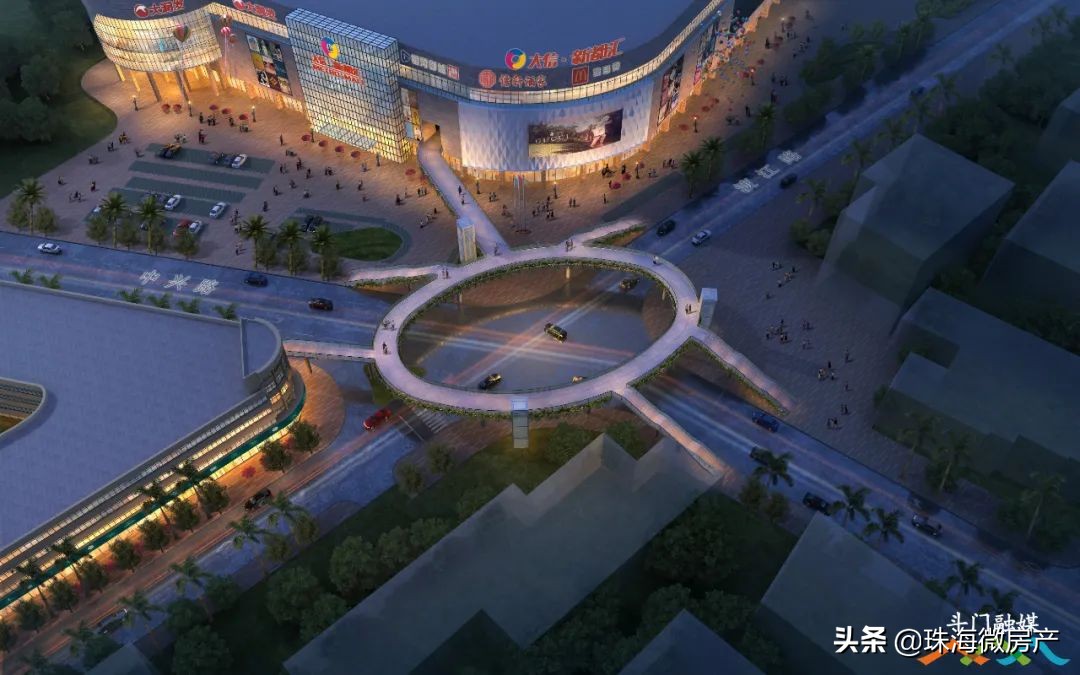 斗门大信停车场电梯,斗门大信天桥