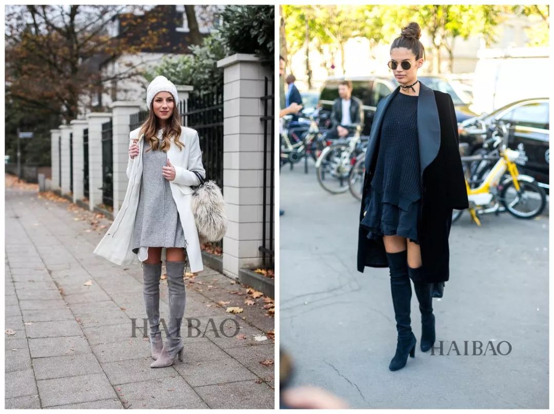 适合腿粗穿的绑带长靴推荐,小个子显腿细的长靴推荐