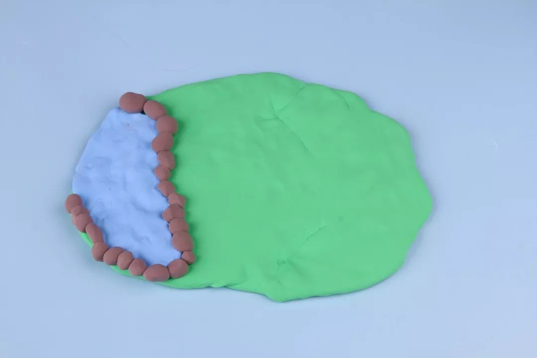 超轻粘土手工diy制作植物,农家小院手工超轻粘土制作步骤