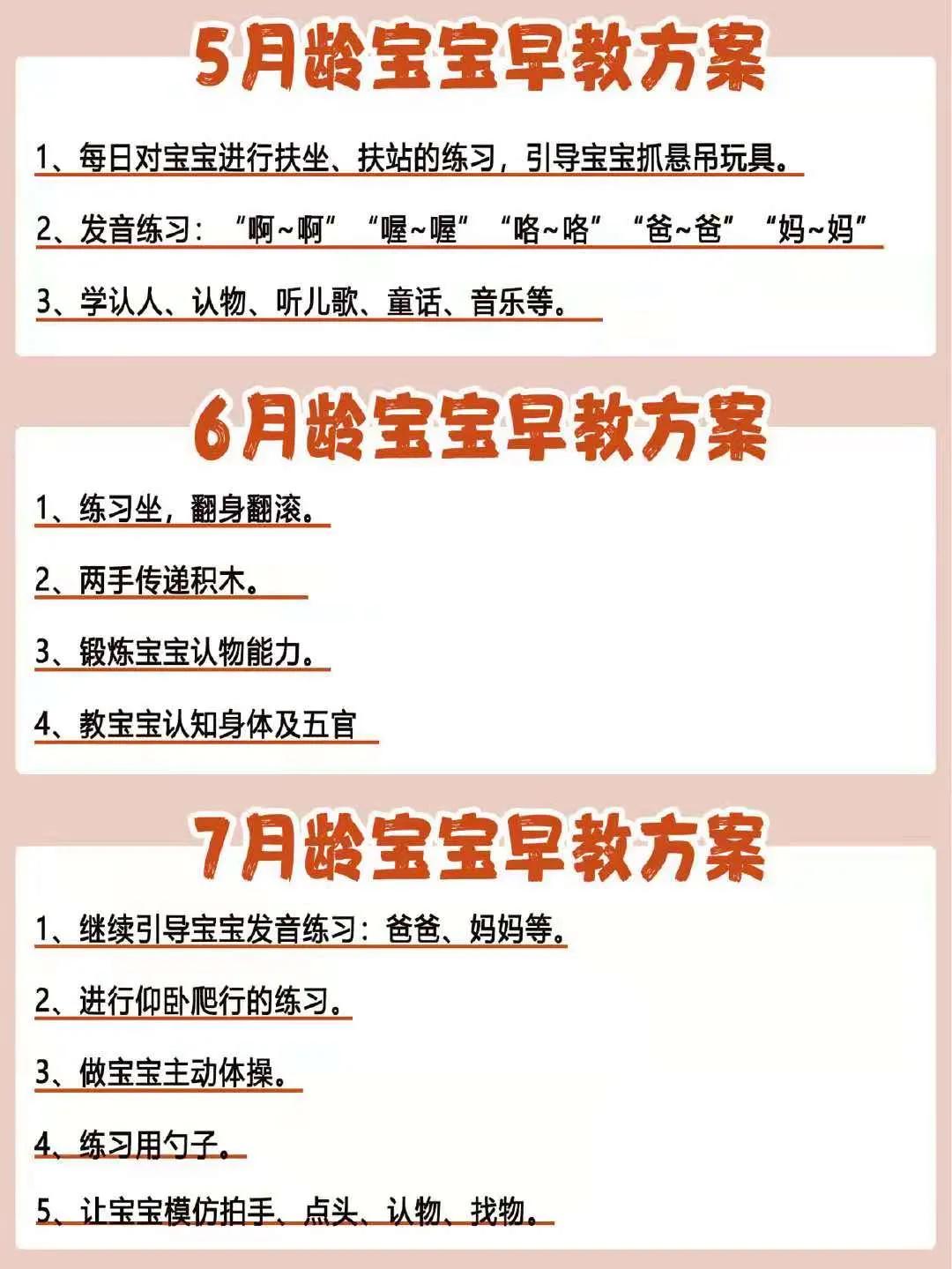 0-3岁幼儿早教训练方法方面有哪些,初生婴儿早教训练方案