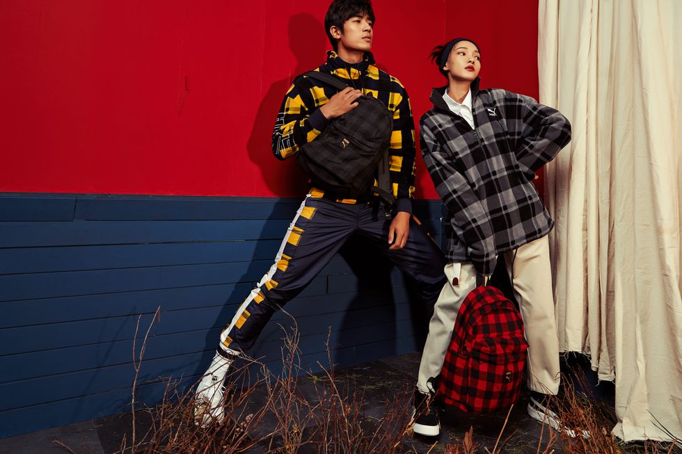 puma联名复古款,puma彪马男女同款复古经典休闲版