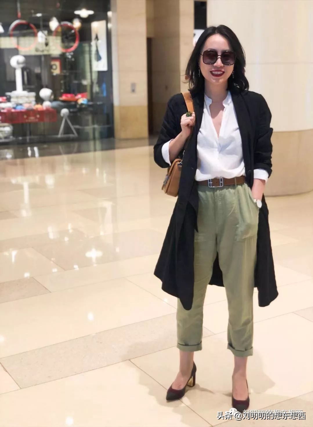 职场ol装搭配图片,一日一look造型