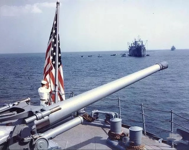 大口径舰炮有多厉害,新型舰炮火力凶猛