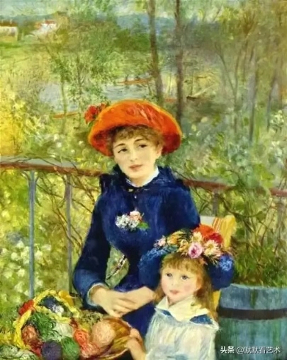雷诺阿人物画,雷诺阿绘画作品欣赏