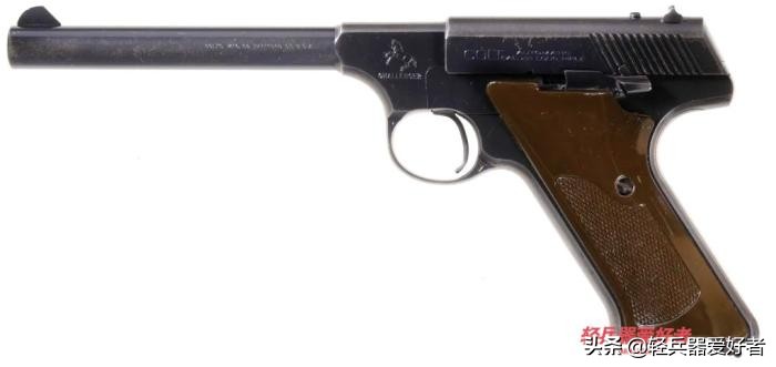 小口径单发装填手枪,世界上第1把全自动的枪