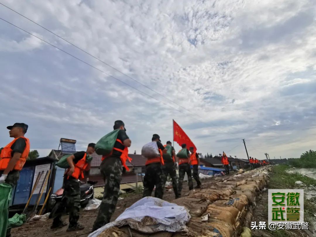 辛苦了！安徽总队一线官兵仍在艰苦作战、连续奋战