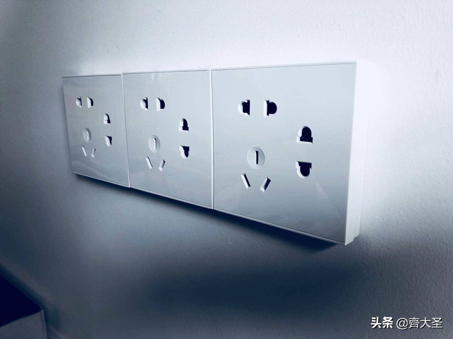 家用开关插座型号尺寸怎么选,开关插座安装注意细节