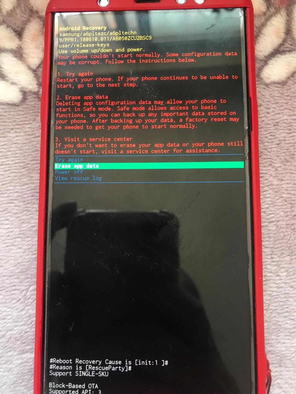 三星手机出现tryagain是什么意思,三星手机出现tryagain