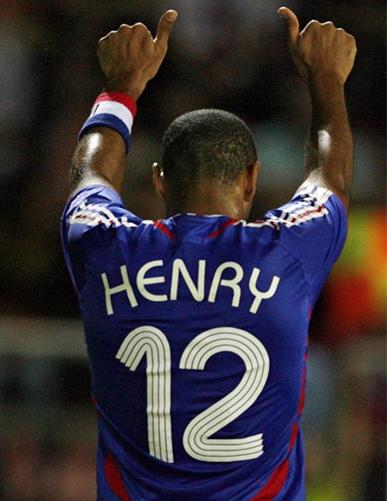 足坛人物志海布里之王亨利,海布里之王亨利进球集锦