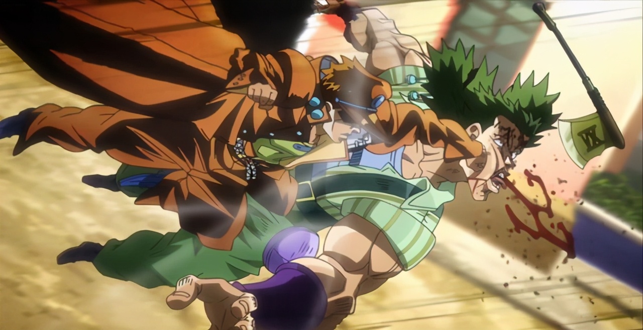 jojo空条承太郎招牌动作,jojo空条承太郎削弱