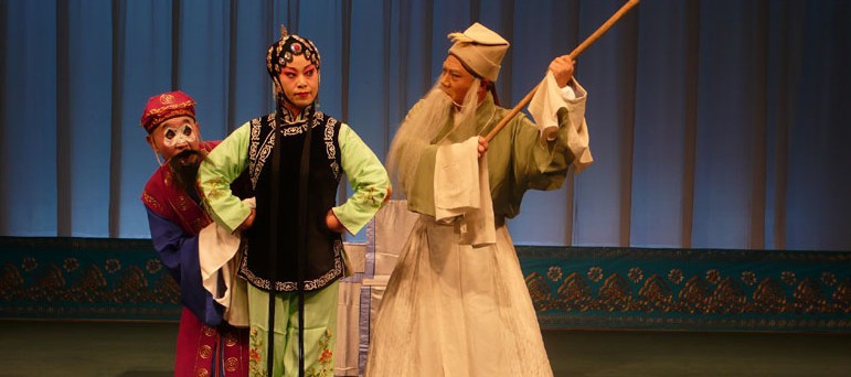 山东梆子传承人刘桂松,山东梆子表演艺术家杨怀斌