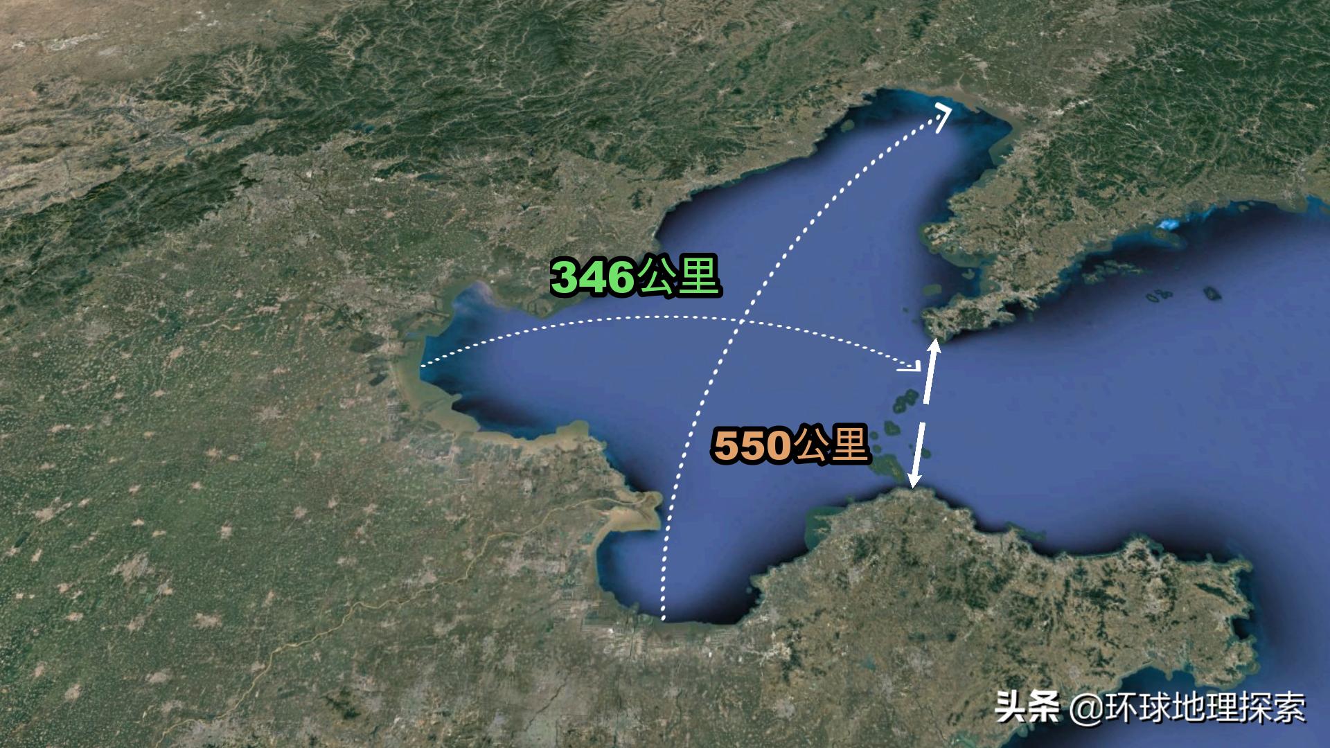 渤海最大的水深是多少,渤海能变成一个淡水湖吗