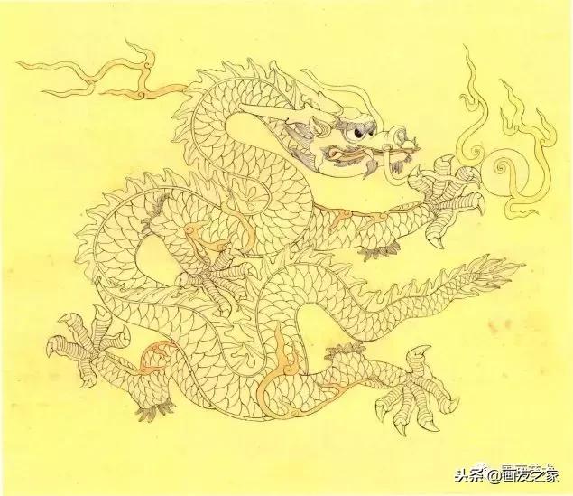 李晓明工笔《龙》步骤图文教程