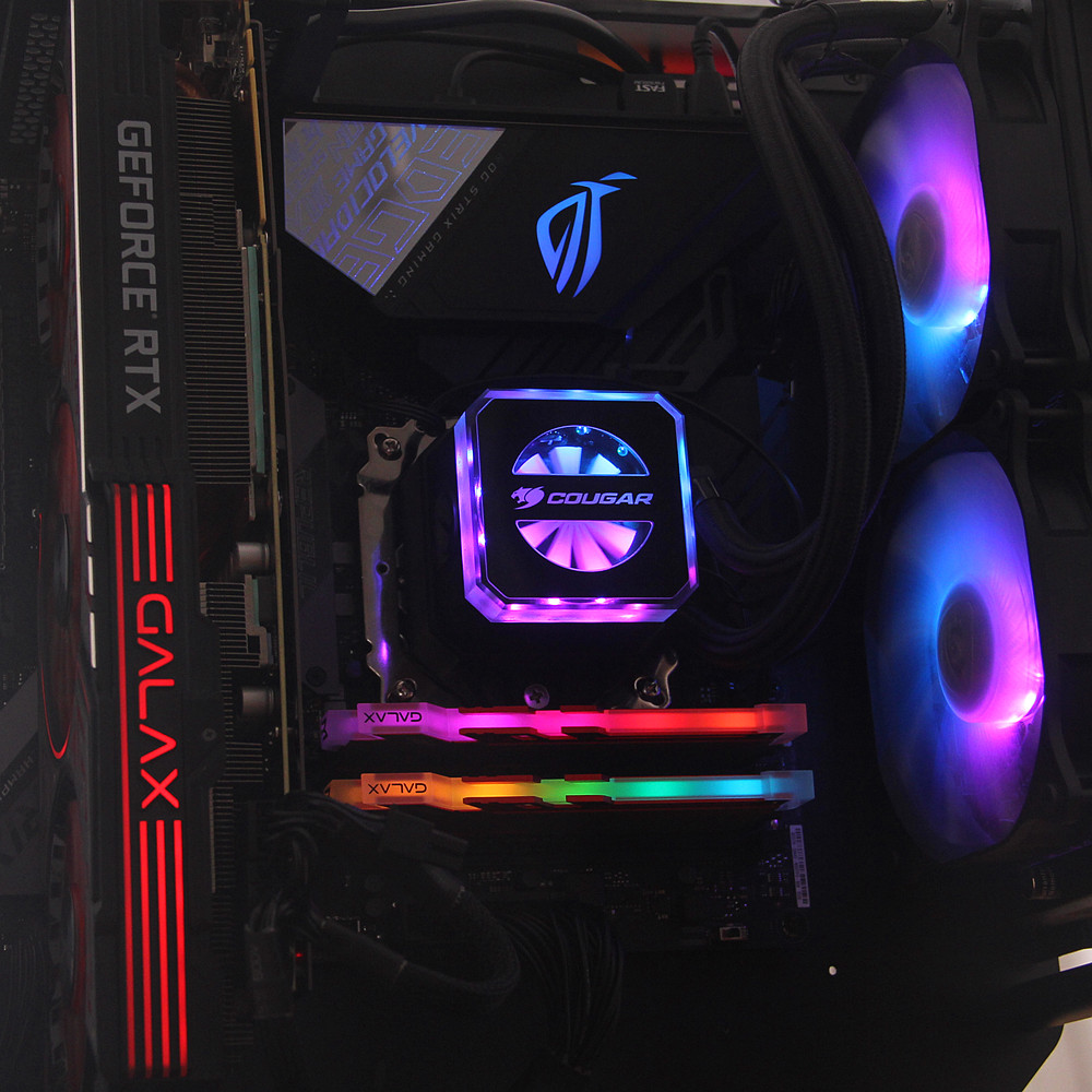 怎么让散热器跟机箱风扇神光同步,cpu散热器风扇替换神光同步