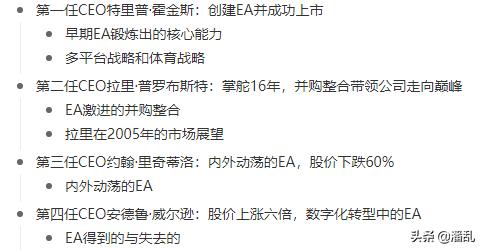 ea顶级传奇,ea传奇生涯