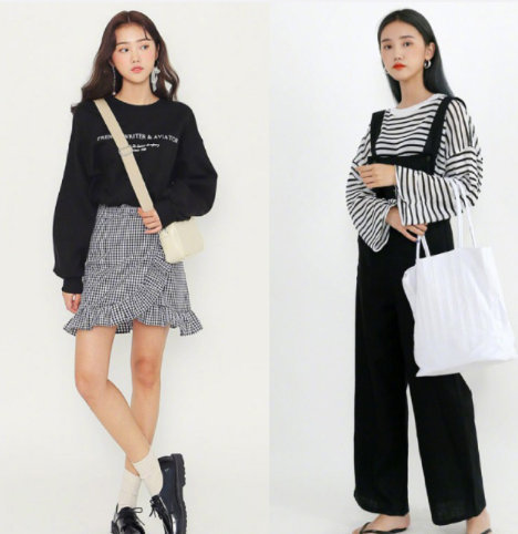 18套初秋轻甜显白的少女感穿搭,早秋时髦精穿搭分享