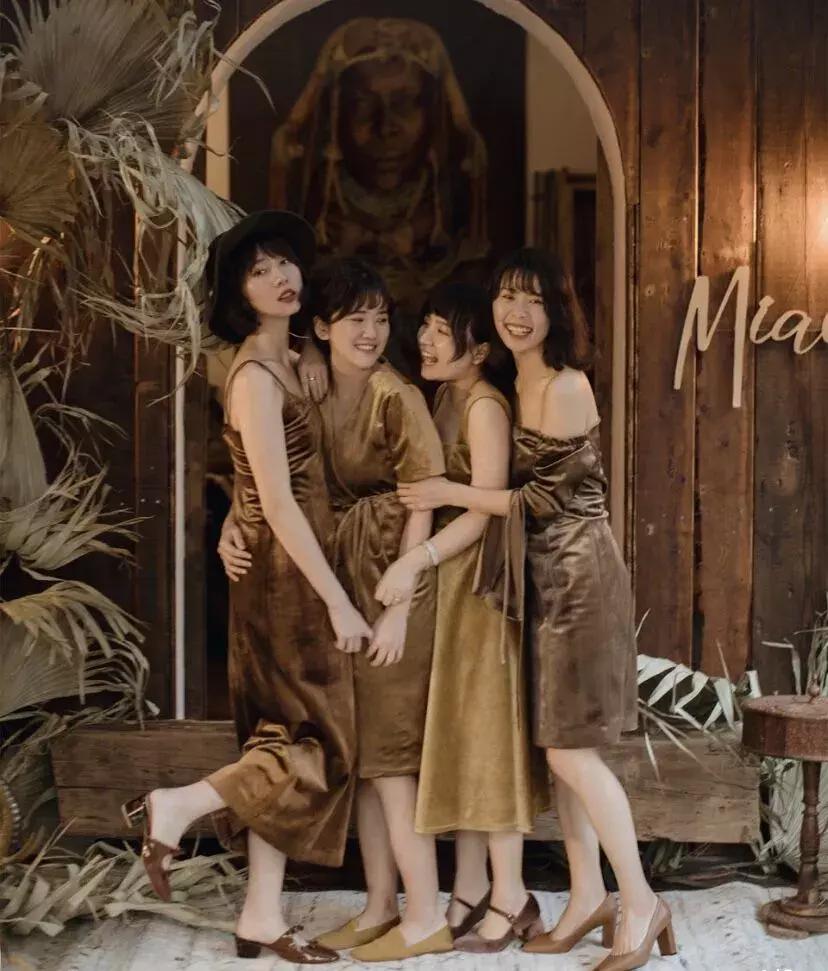 拒绝撞衫的闺蜜装,拒绝网感连衣裙