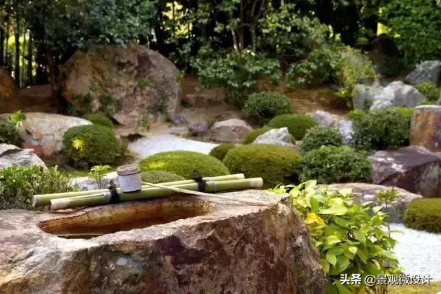 日本最有名枯山水庭院,日本枯山水效果图