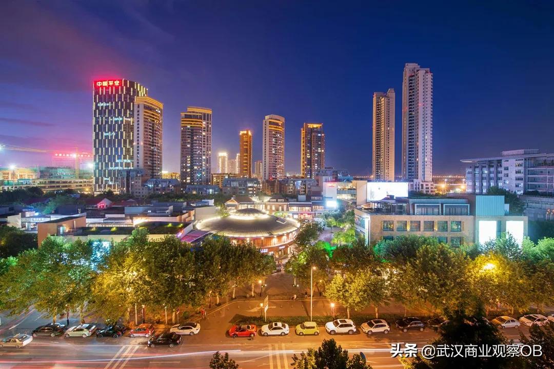 武汉13个区的商圈,永清城市中心商业