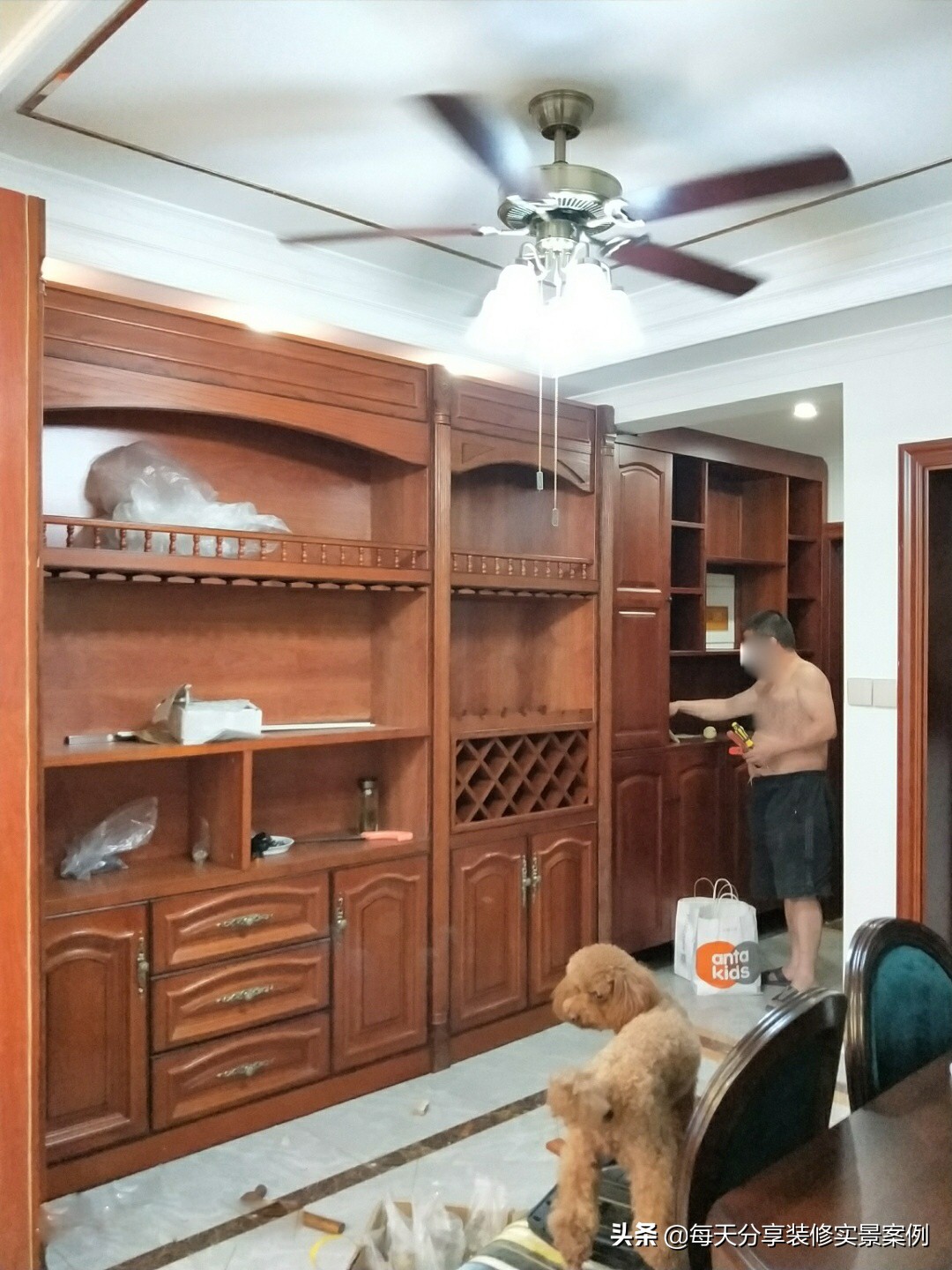 装修了一套房子,装修完一共花了25万